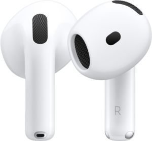 Boby Deals אודיו ואוזניות אוזניות אלחוטיות Apple AirPods 4 - כולל מארז טעינה בחיבור USB-C
