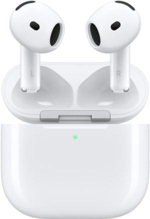 Boby Deals אודיו ואוזניות אוזניות אלחוטיות Apple AirPods 4 With Active Noise Cancellation עם ביטול רעשים אקטיבי - כולל מארז טעינה בחיבור USB-C