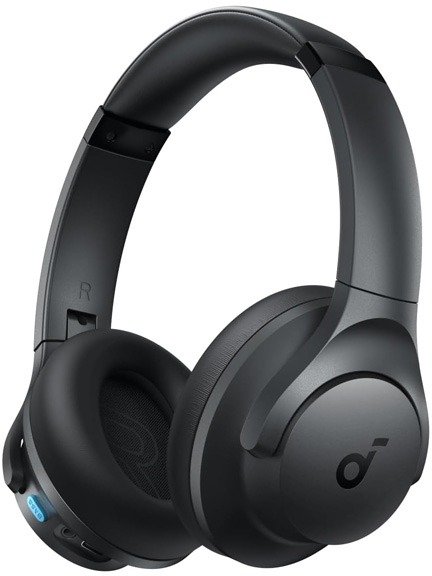 Boby Deals אודיו ואוזניות וזניות קשת אלחוטיות Anker Soundcore Q11i On-Ear - צבע שחור